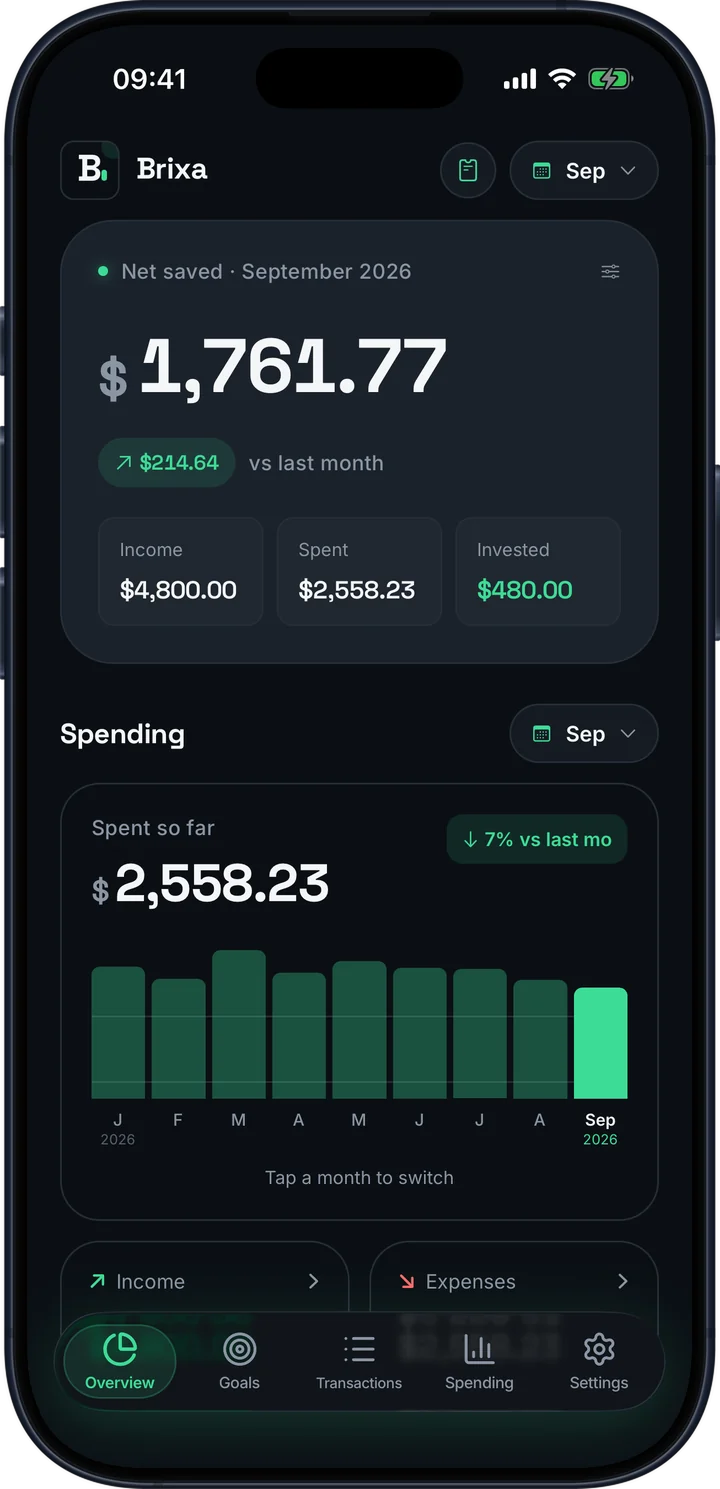 Brixa app: Overview